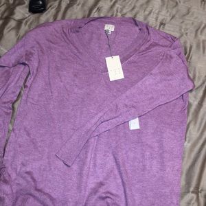 New plum purple light weight long sleeve